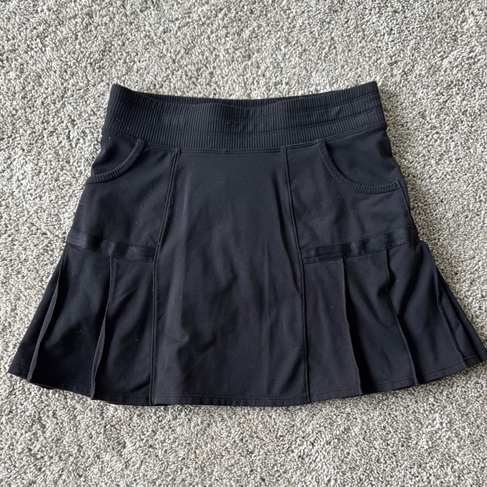 Athleta Black Mini Golf Skort